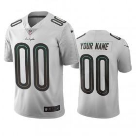 Tröjor Los Angeles Chargers Custom Vit City Edition Vapor Limited - Män